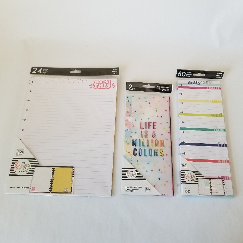 🟤 The Happy Planner Set – 3 x $40 Deal